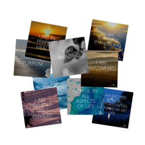 Affirmation cards deck examples